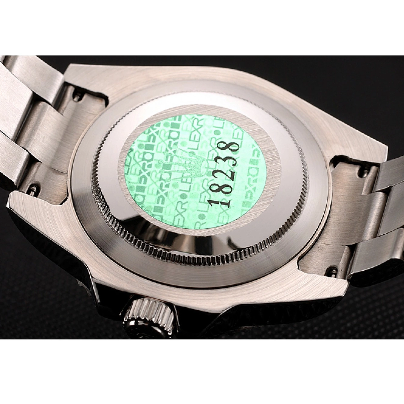 Aaa replica watch Swiss Bezel Bracelet 1453980 Pink Submariner Stainless Dial Rolex Pink Steel 0728
